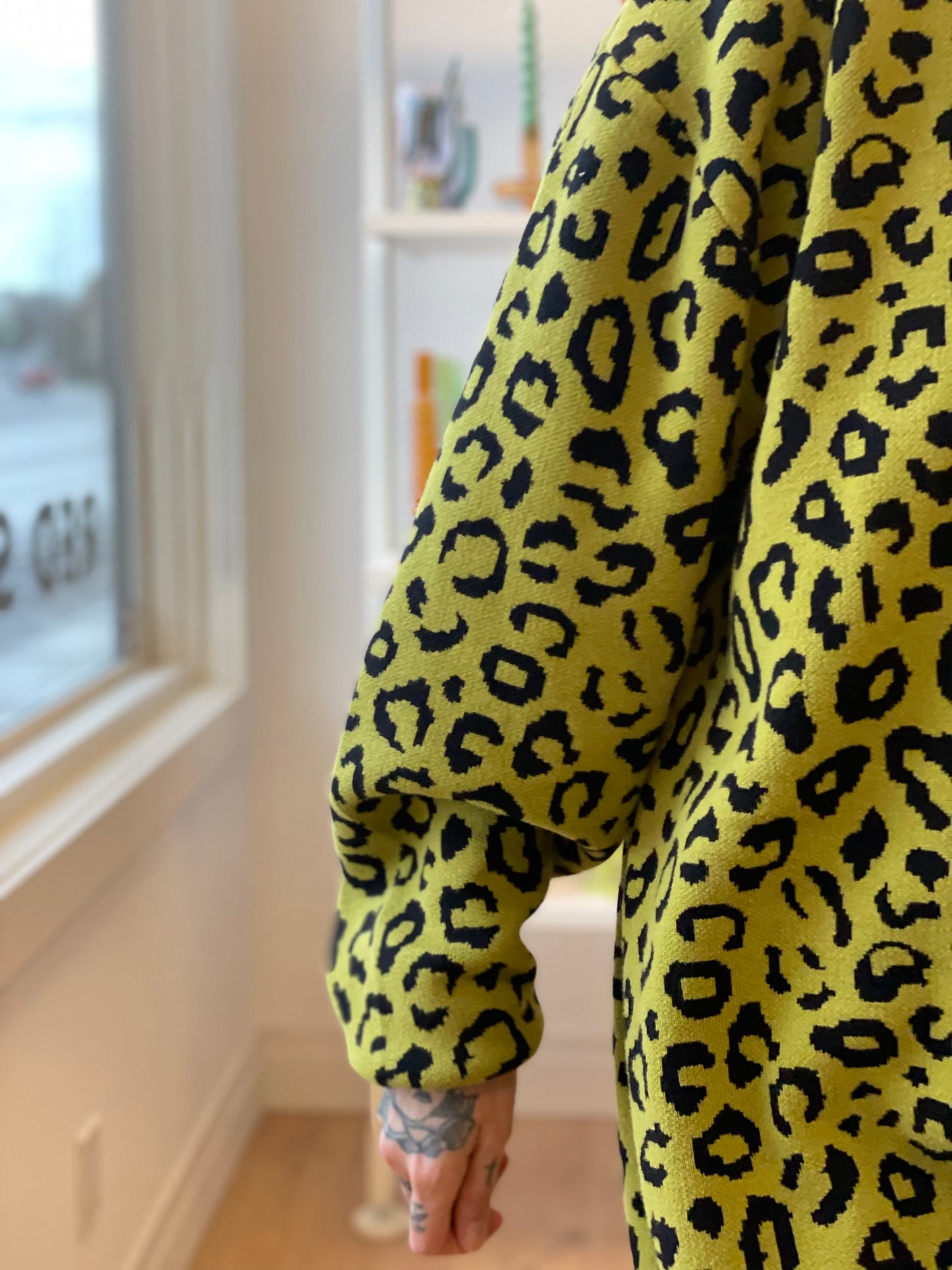 Oversized Sweater - Leopard
