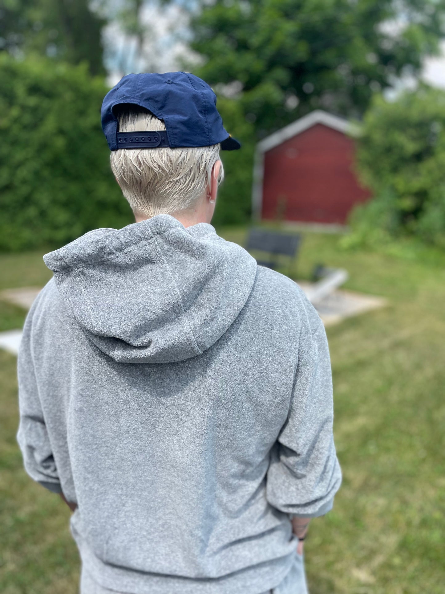 Hoodie - Grey Terry