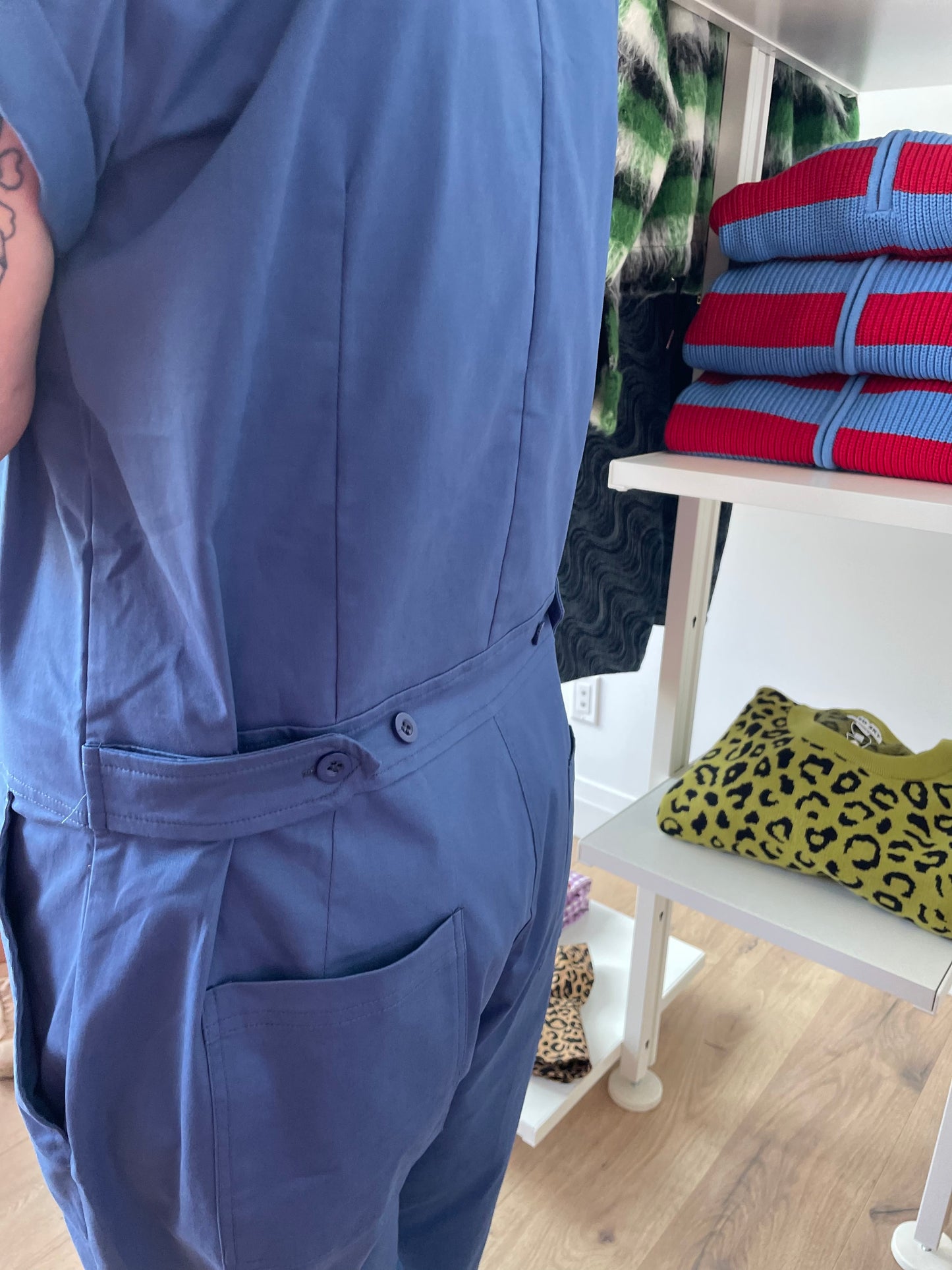 Classic Boilersuit - Short Sleeve Blue