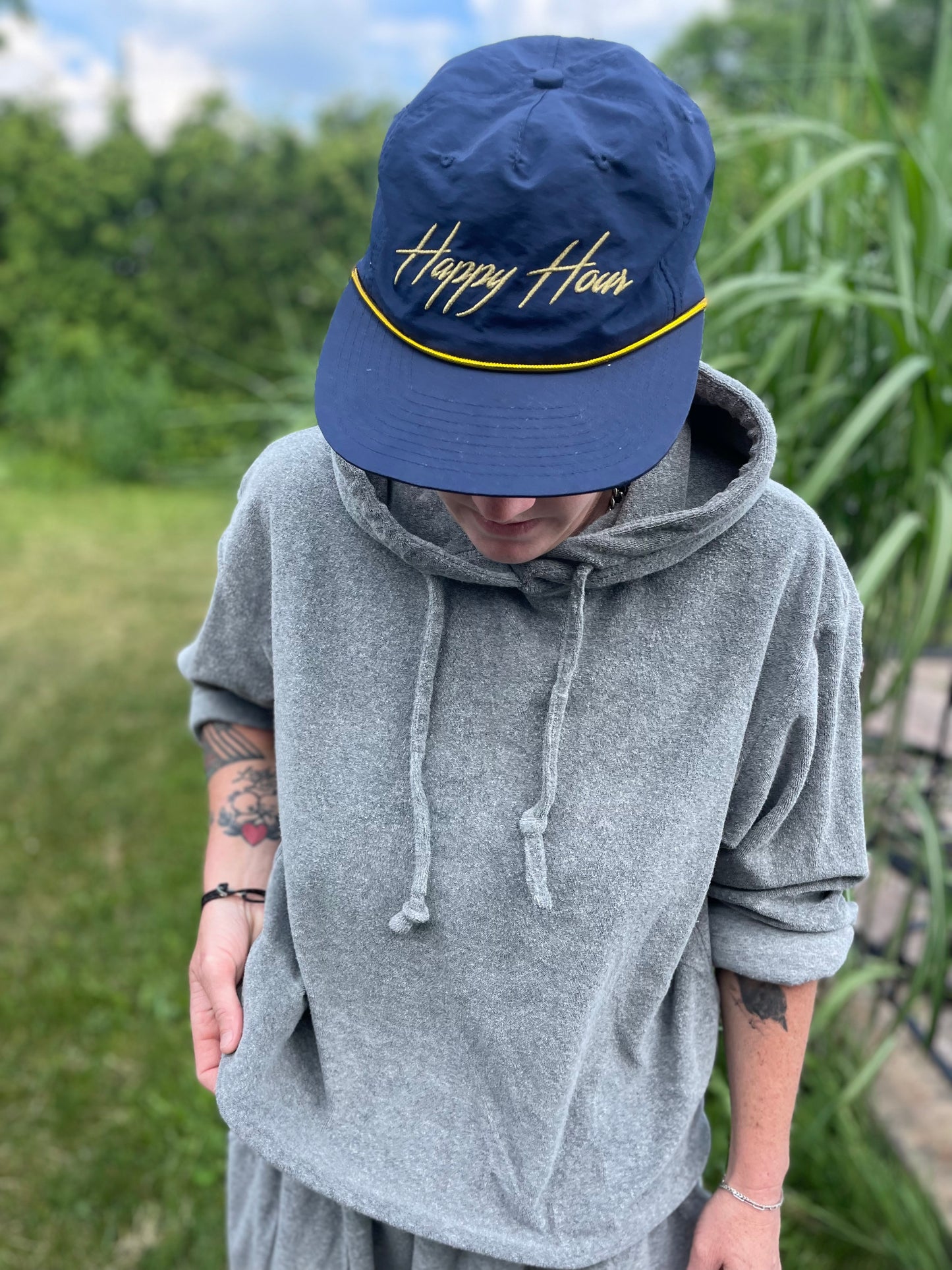 Hoodie - Grey Terry