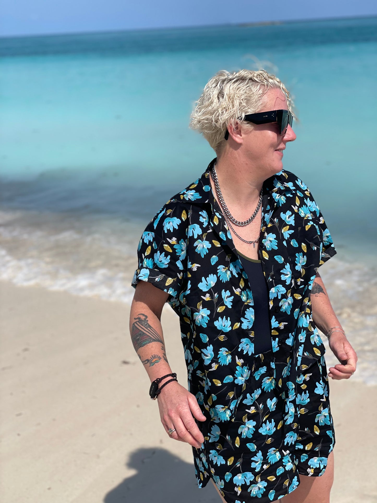 Floral Short Sleeve Shirt