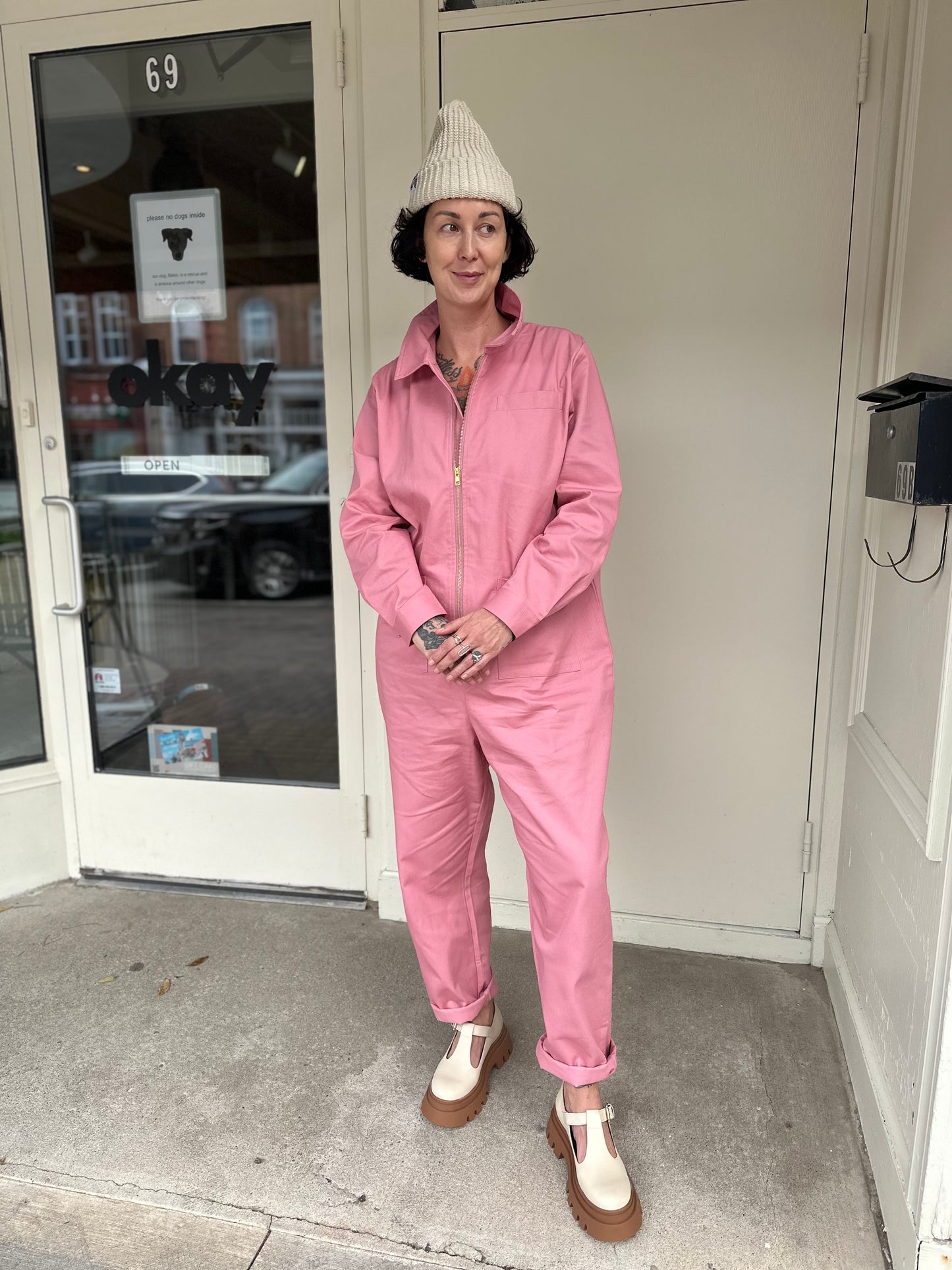 Baggy Boilersuit - Pink