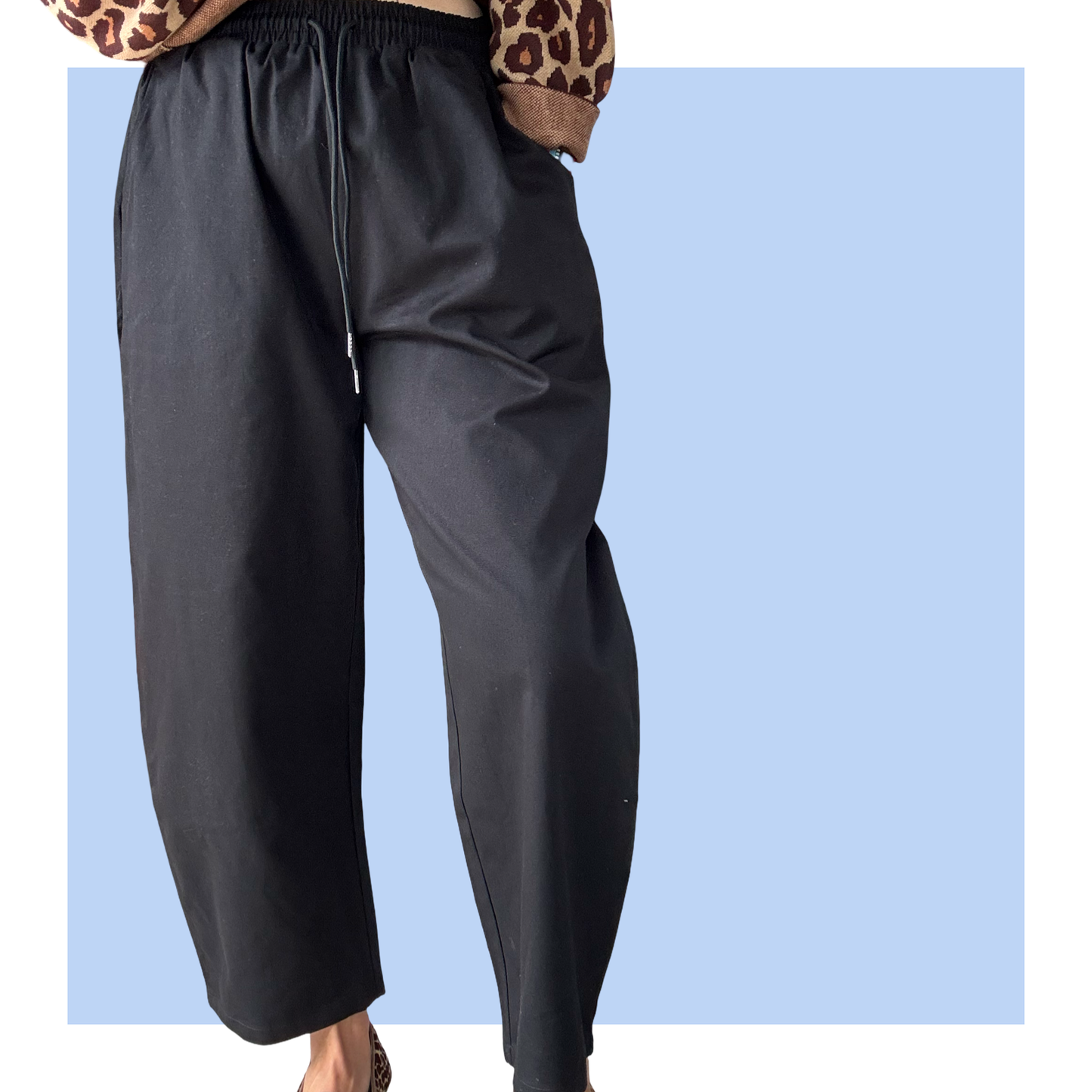 Barrel Pants - Black