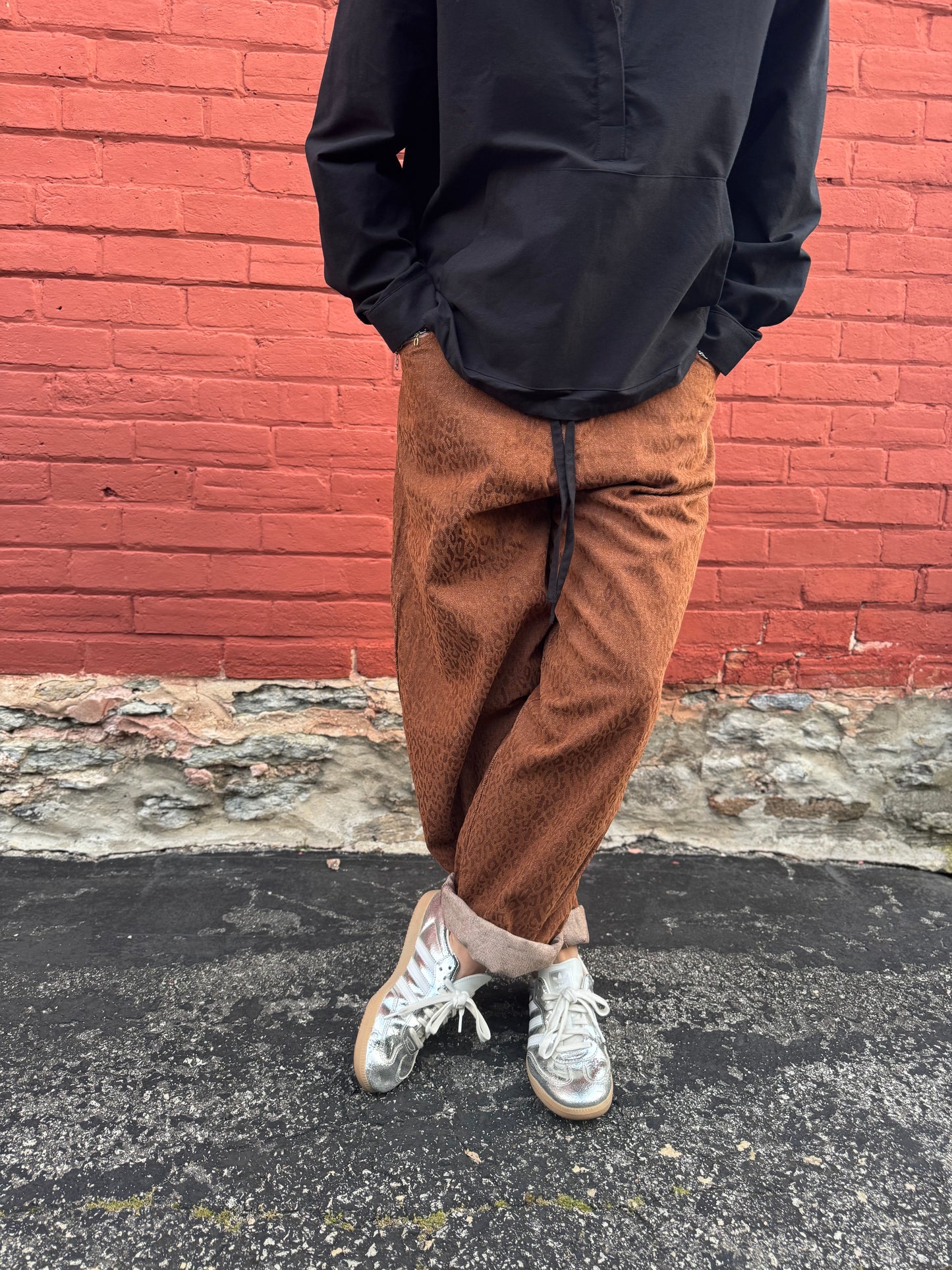 Work Pant - Brown Leopard *NEW FIT*