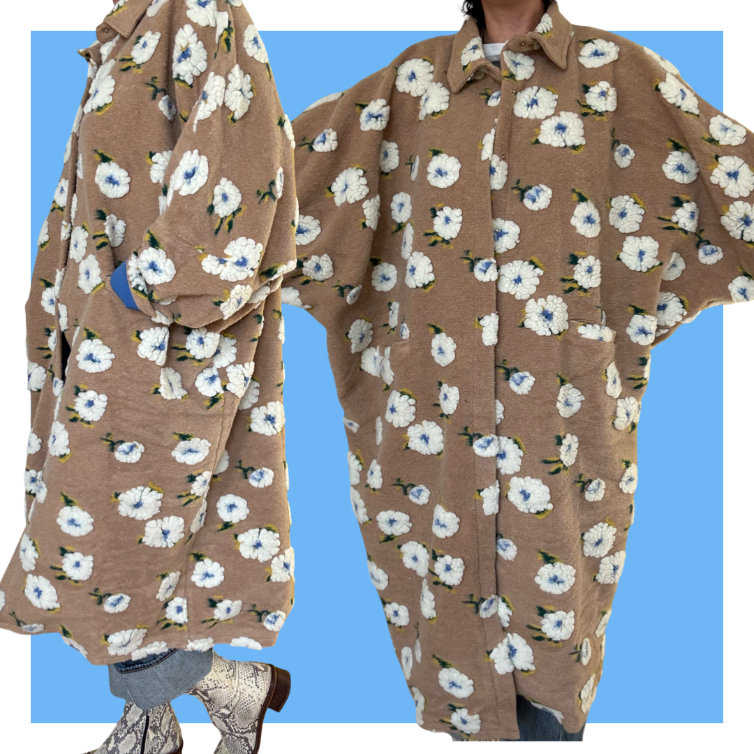Kaftan Coat - Tan Long
