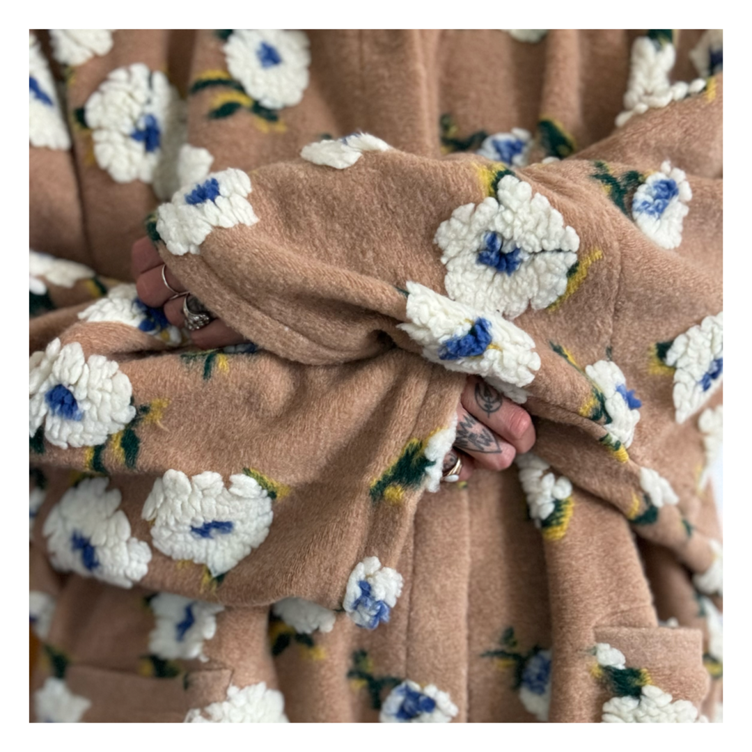 Kaftan Coat - Tan Long