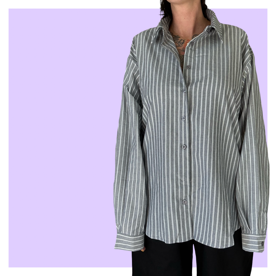 Don’t Touch Me Shirt - Multi Stripe