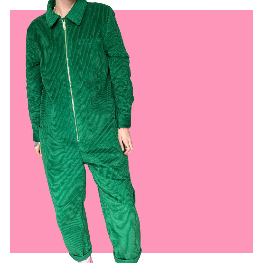 Forager Baggy Boilersuit - Green
