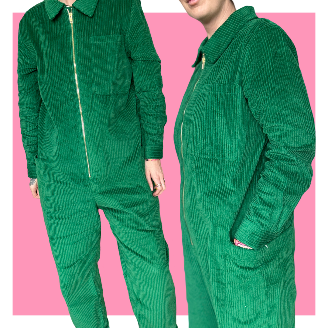 Forager Baggy Boilersuit - Green