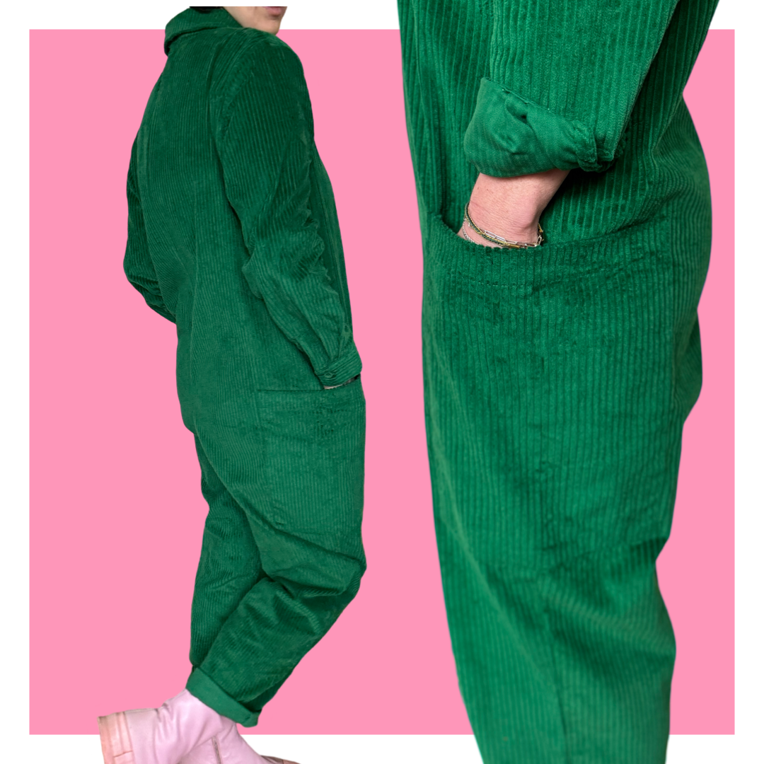 Forager Baggy Boilersuit - Green