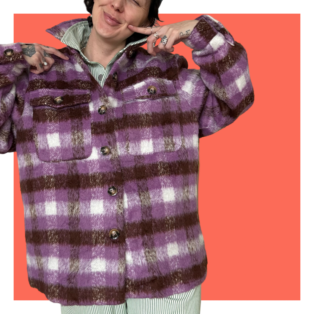 Your Favourite Shacket - Purple