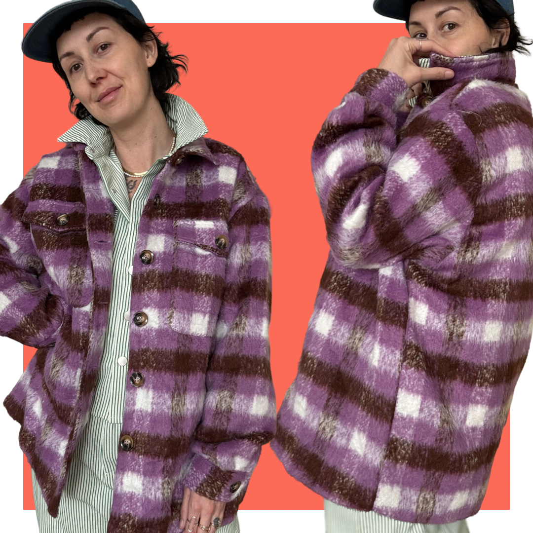 Your Favourite Shacket - Purple