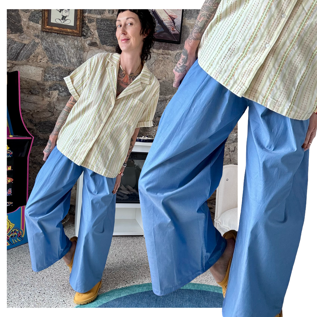 Balloon Pants - Blue