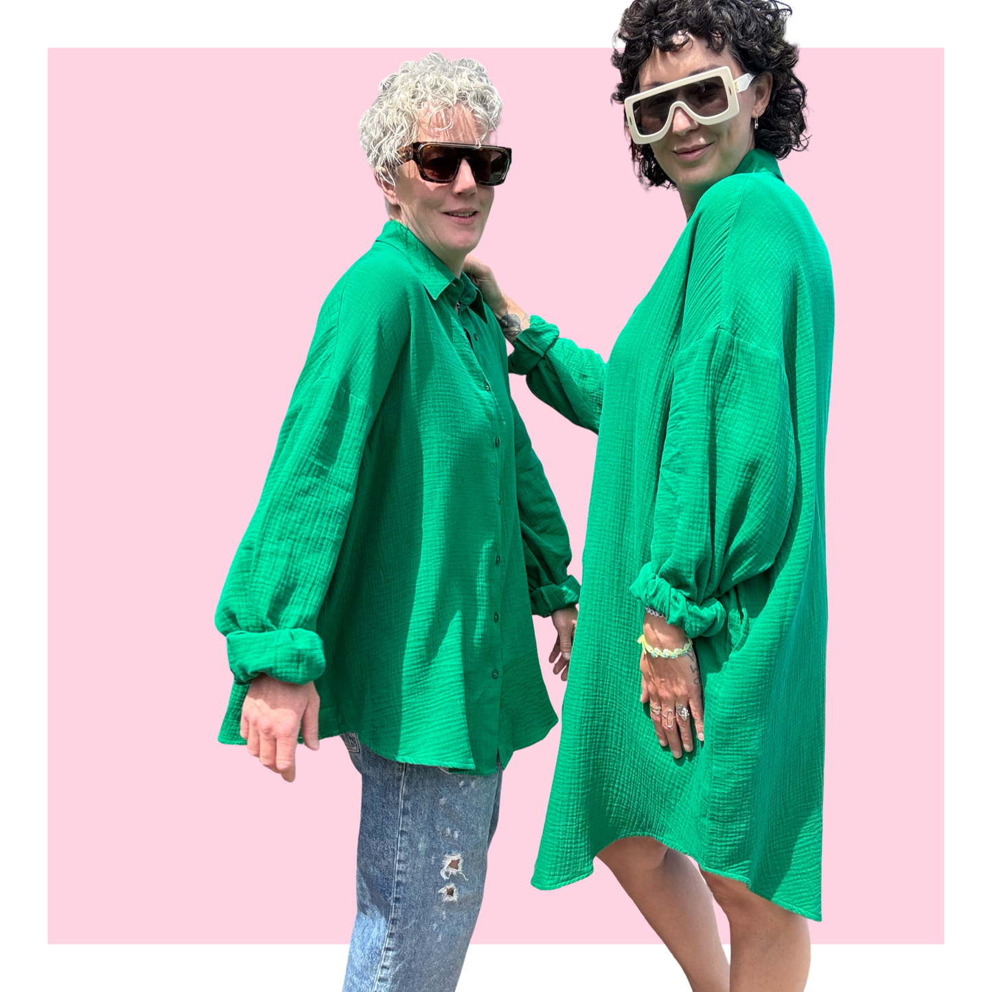 Don’t Touch Me Dress - Green