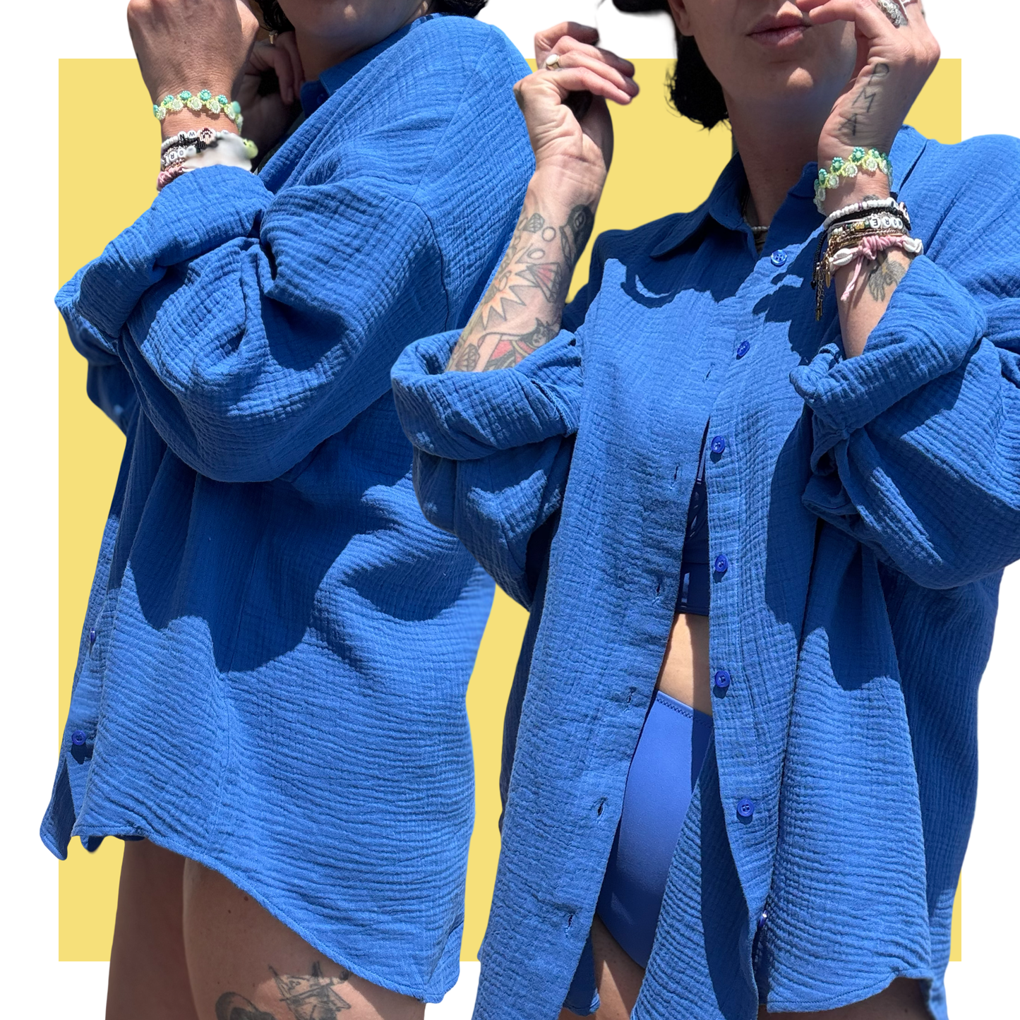 Don’t Touch Me Shirt - Blue