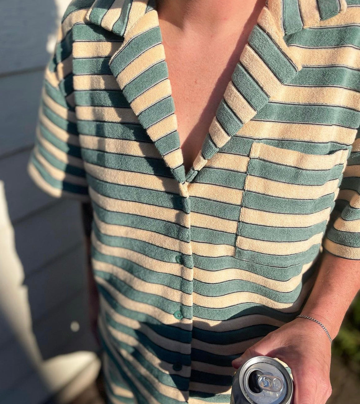 Terry Shirt - Teal