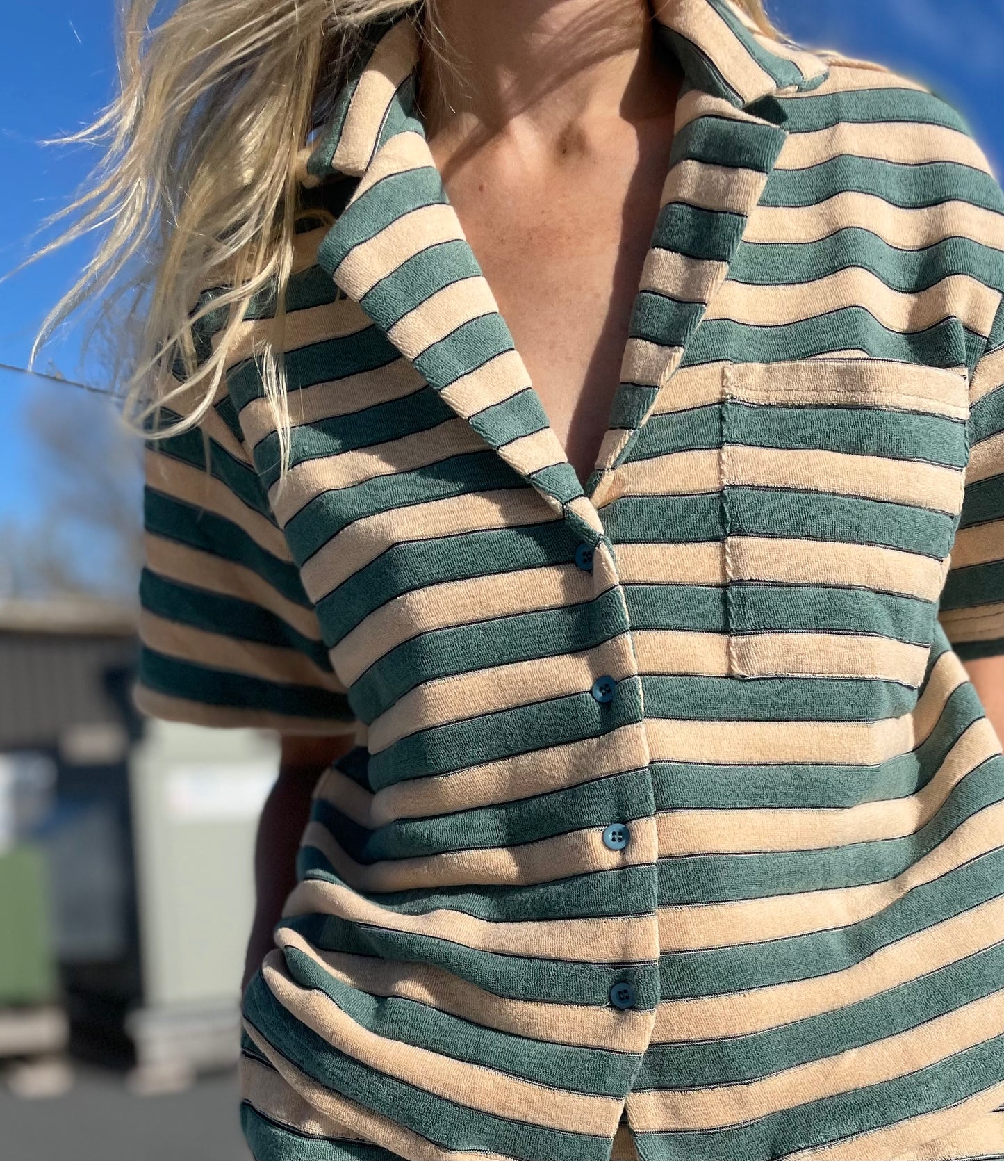 Terry Shirt - Teal