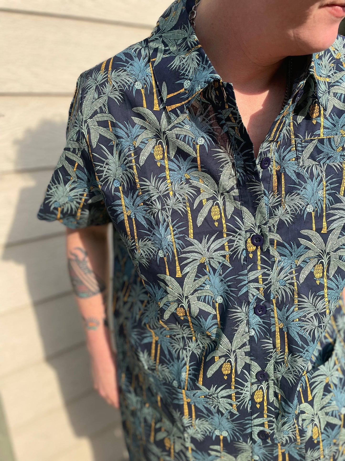 Romper - Palm Print