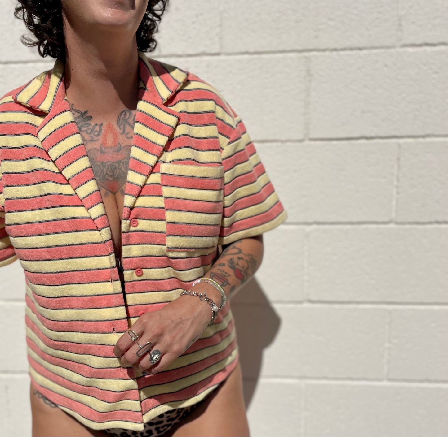 Terry Shirt - Pink