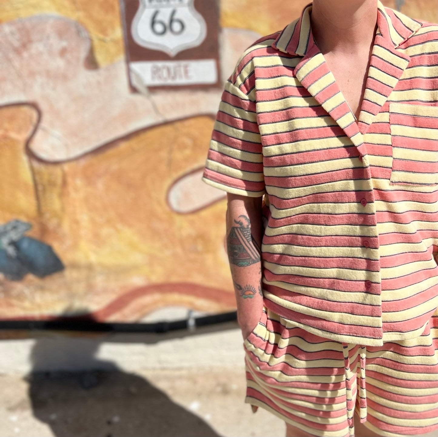 Terry Shirt - Pink