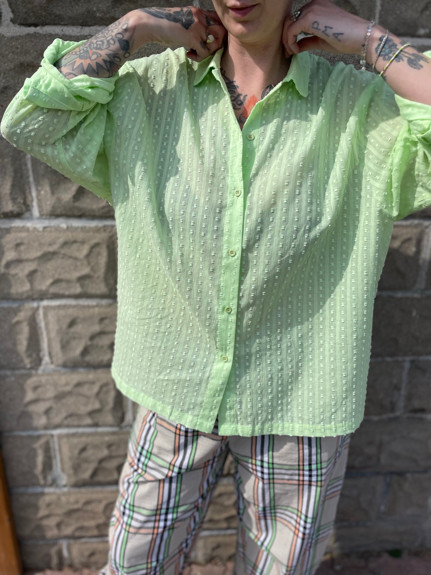 Carrot Pants - Plaid