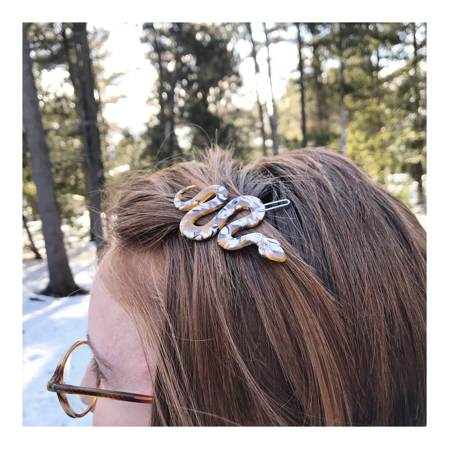 Snake Hair Clip