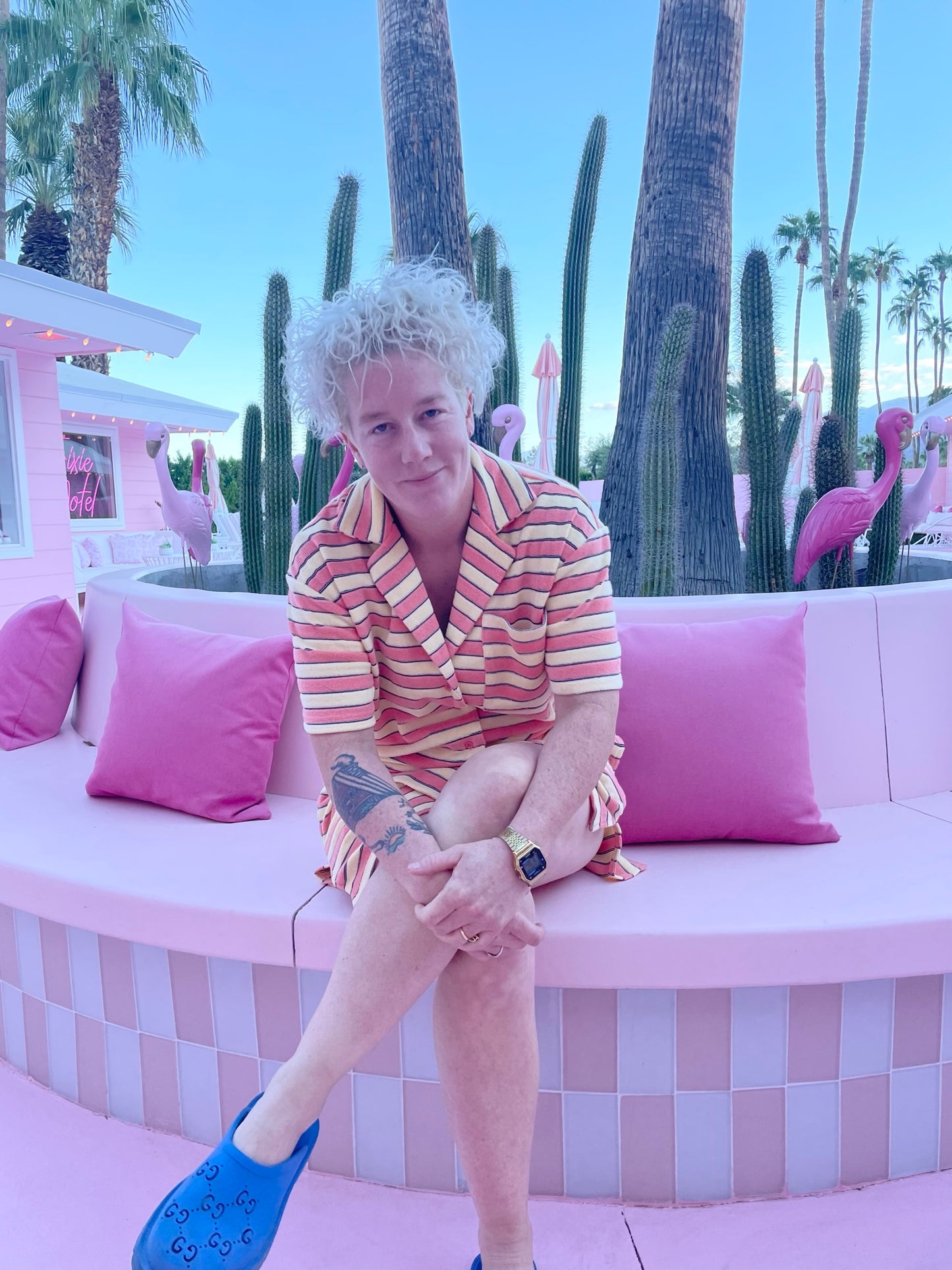 Terry Shirt - Pink
