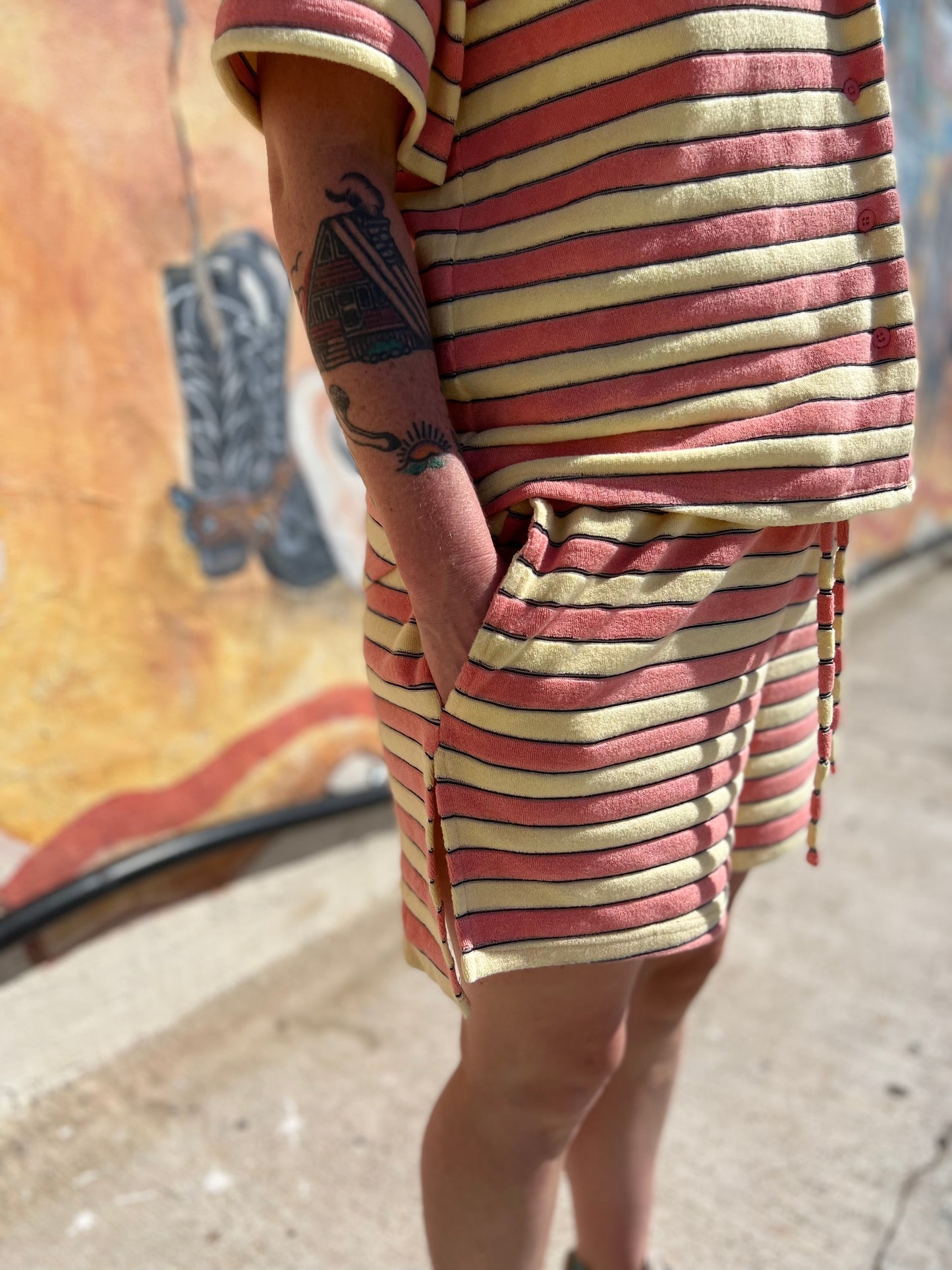 Terry Shorts - Pink