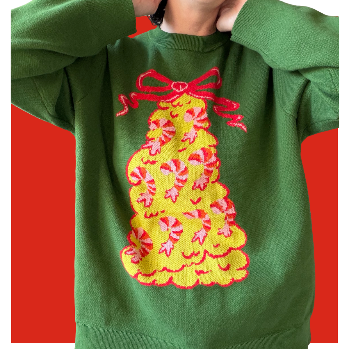 Merry Shrimpmas Sweater