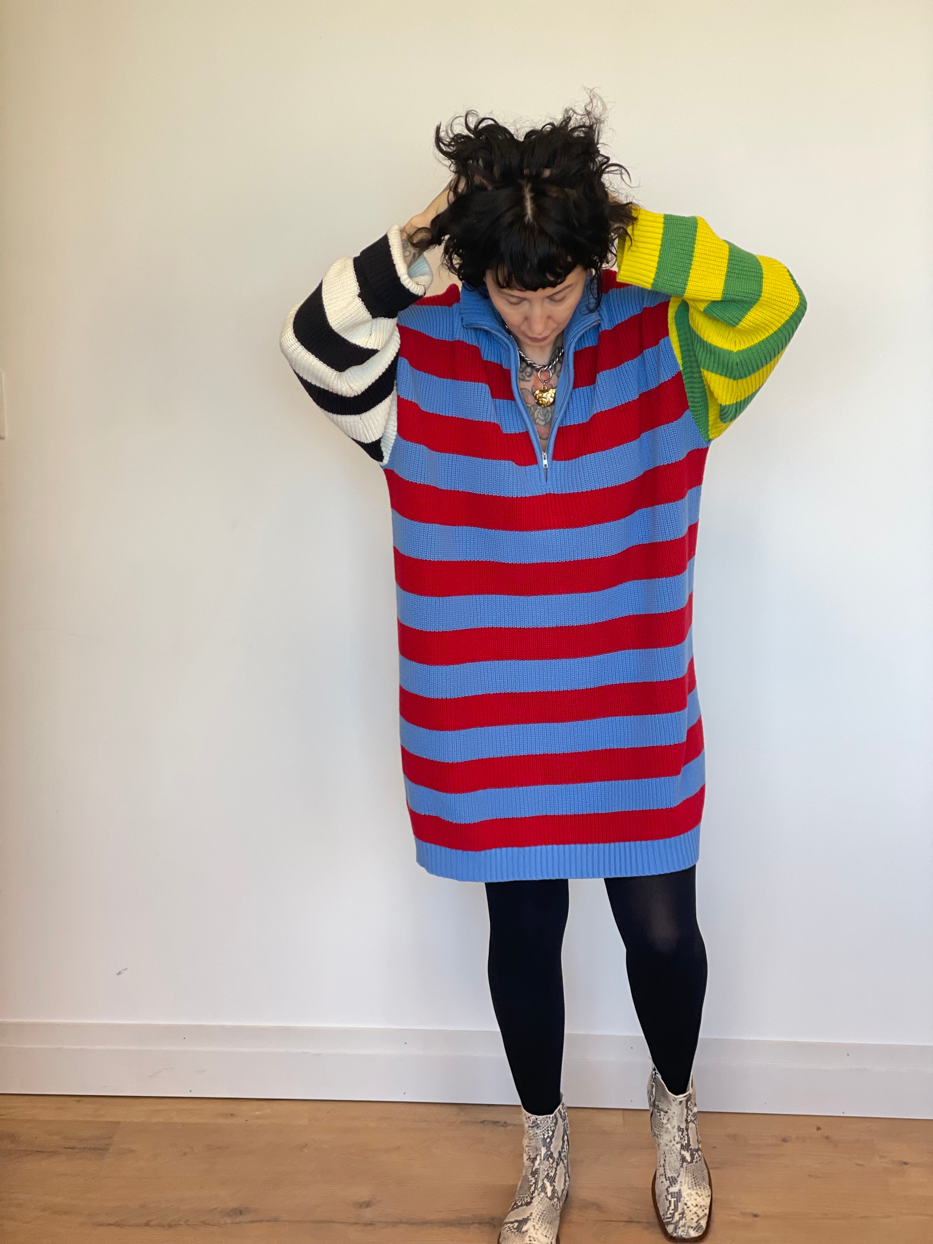 90s hotsell sweater dress