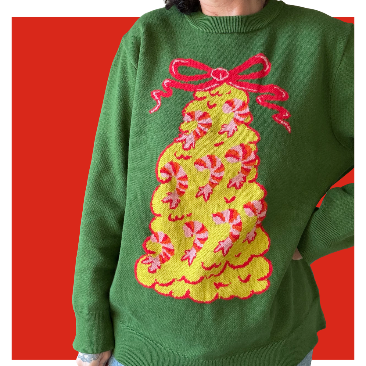 Merry Shrimpmas Sweater