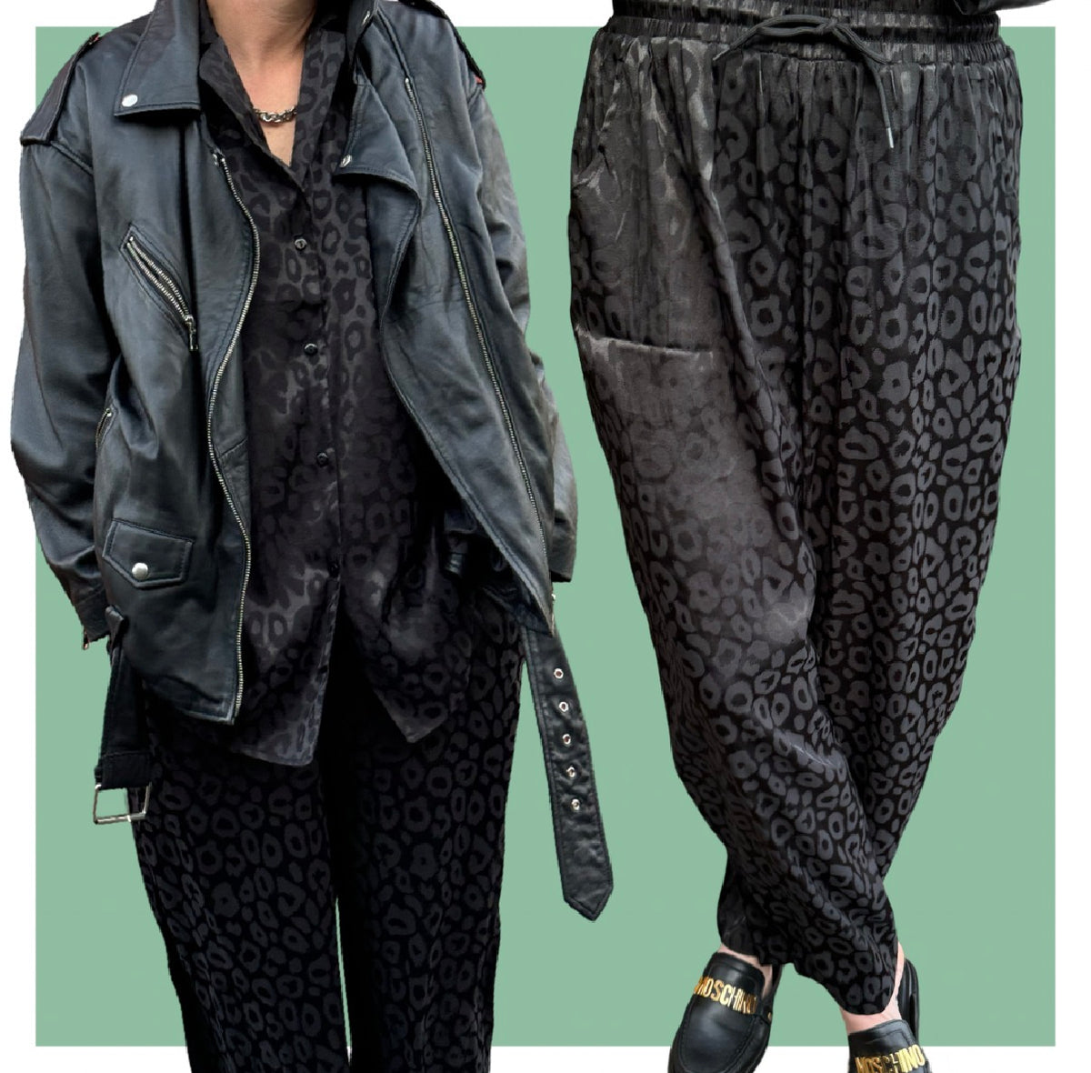 Rich Aunty Pants - Black PRESALE