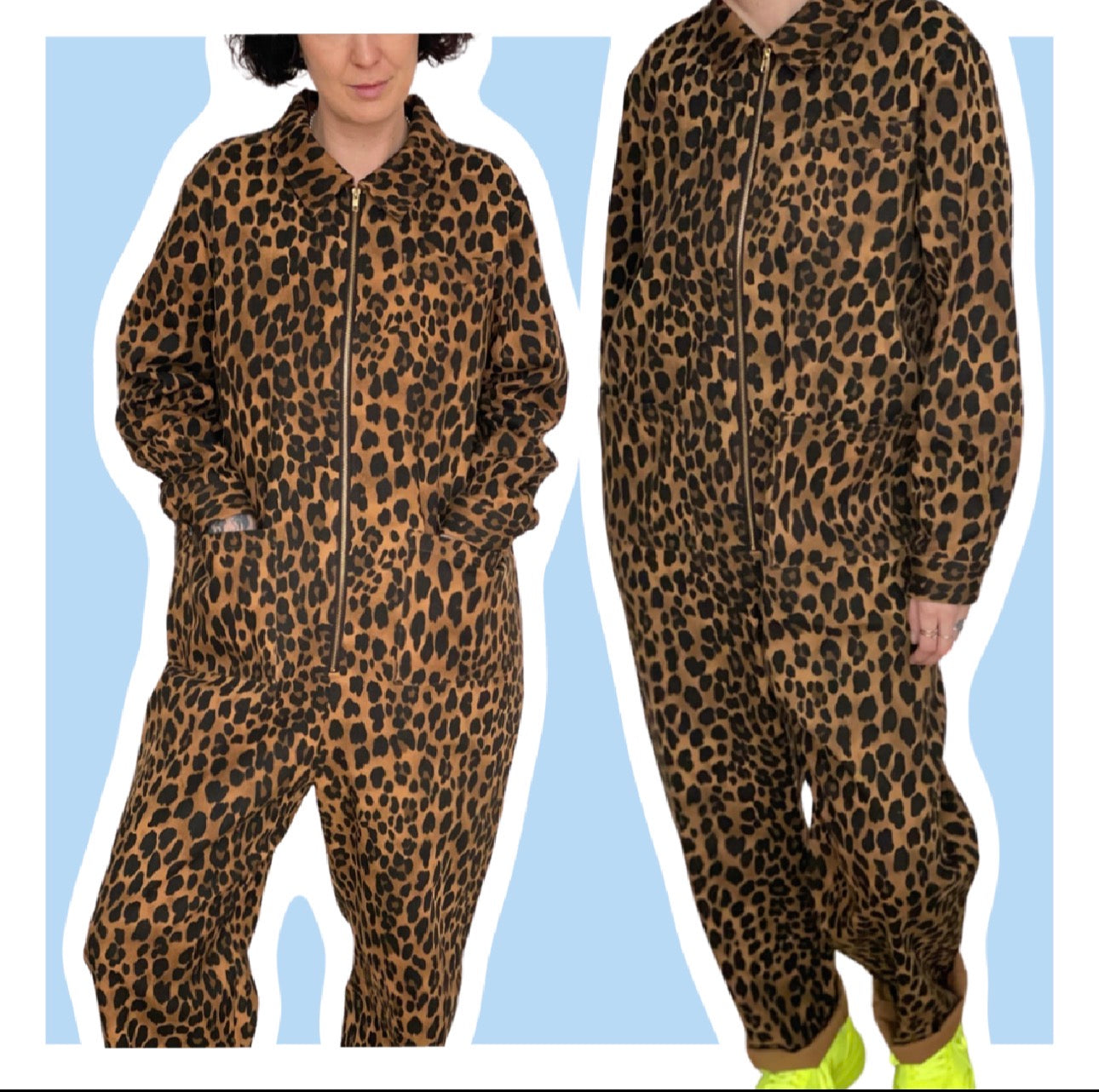 Baggy Boilersuit - Leopard