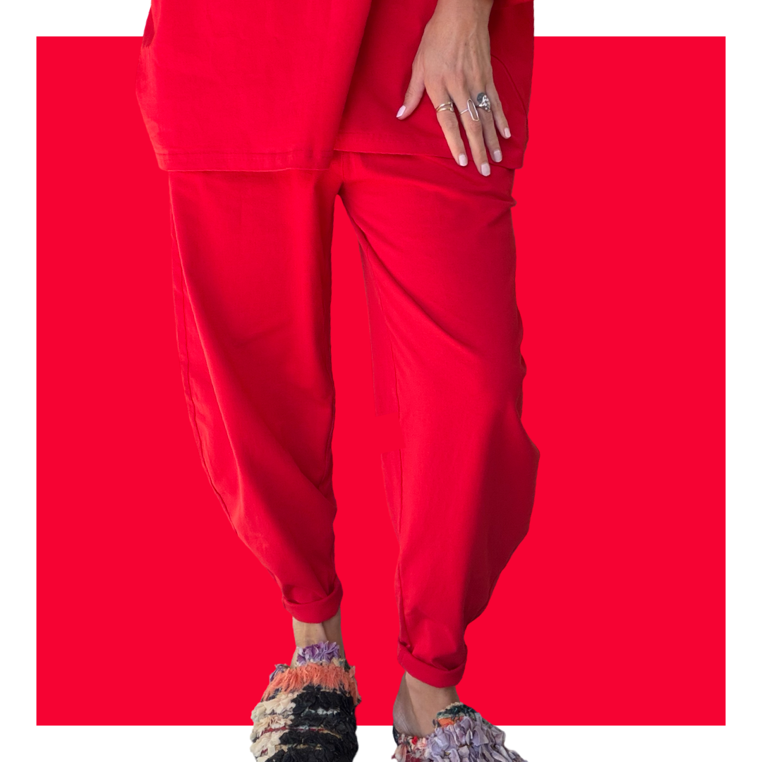 Lounge Pant - Red