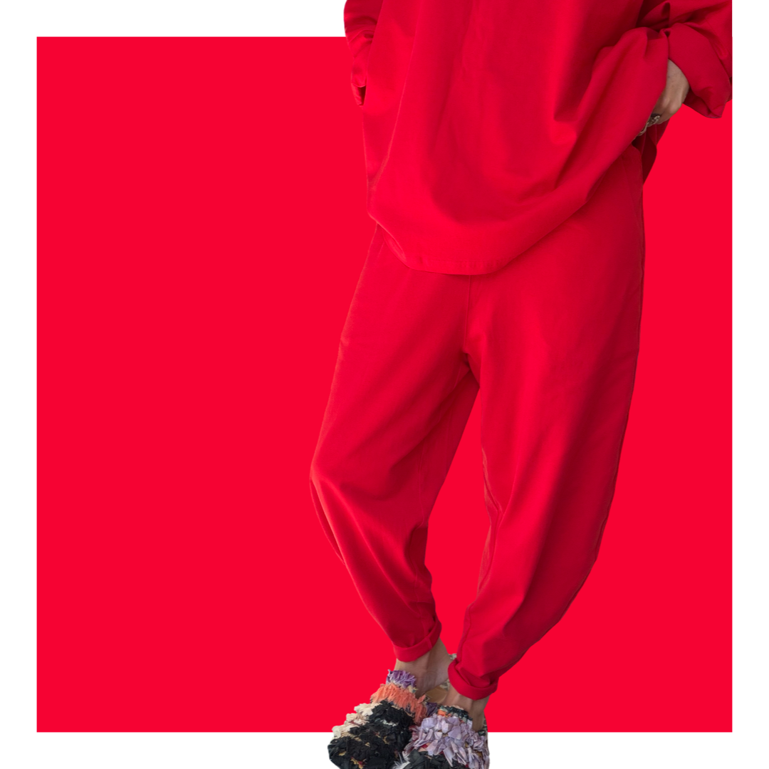 Lounge Pant - Red