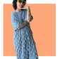 Tassel Dress - Blue