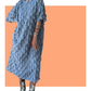Tassel Dress - Blue