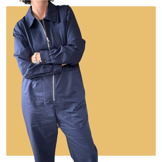 Baggy Boilersuit - Navy