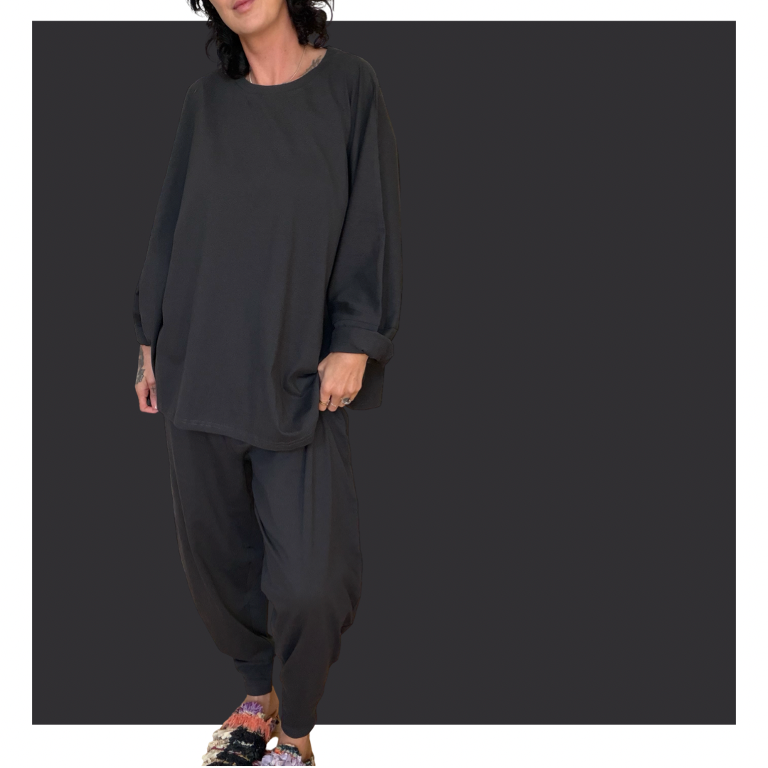 Lounge Pant - Washed Black