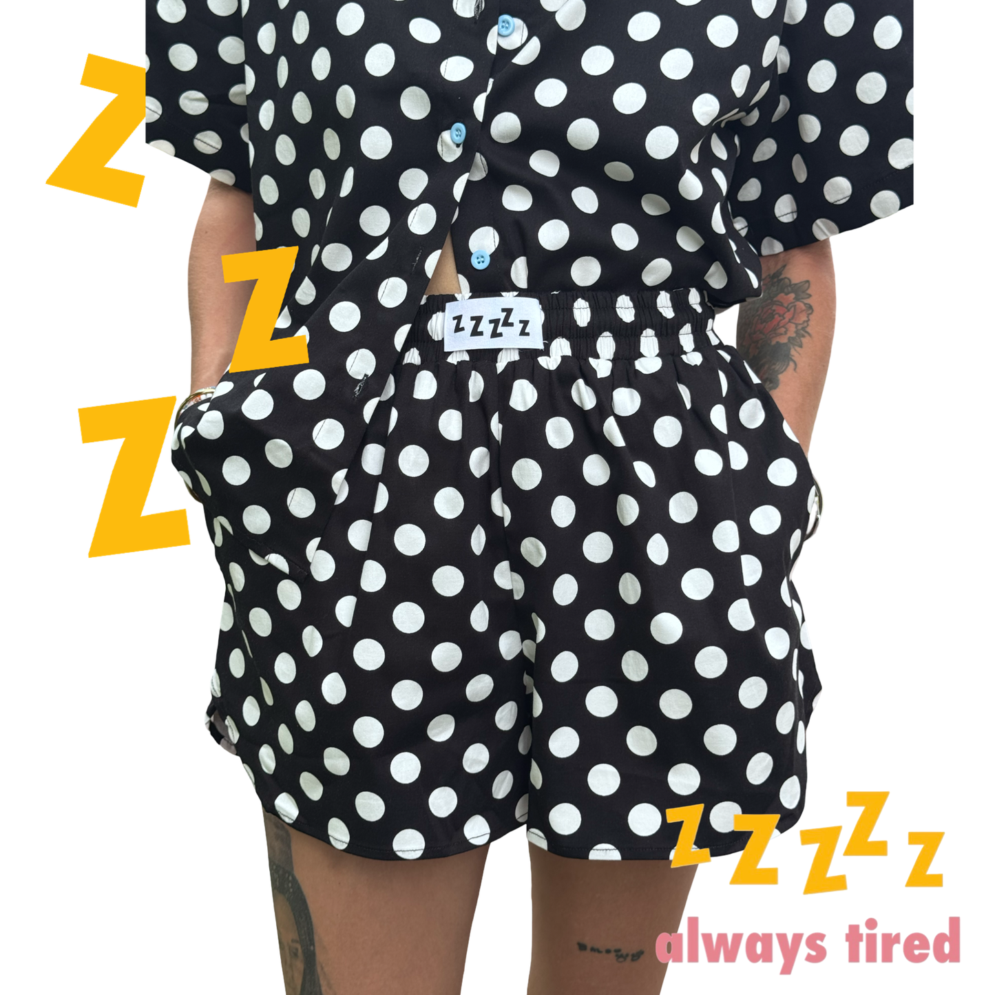 Dot Shorts - Black