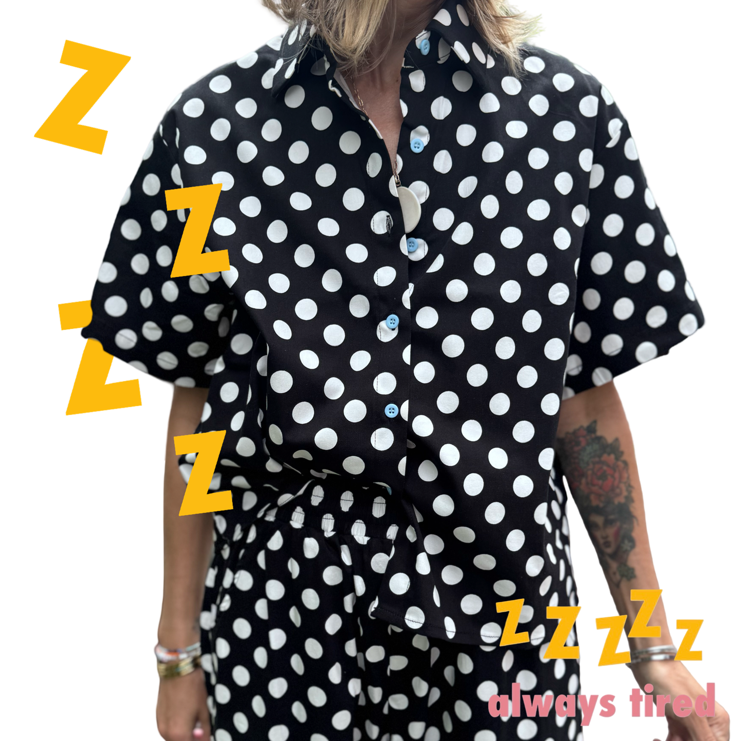 Dot Shirt - Black