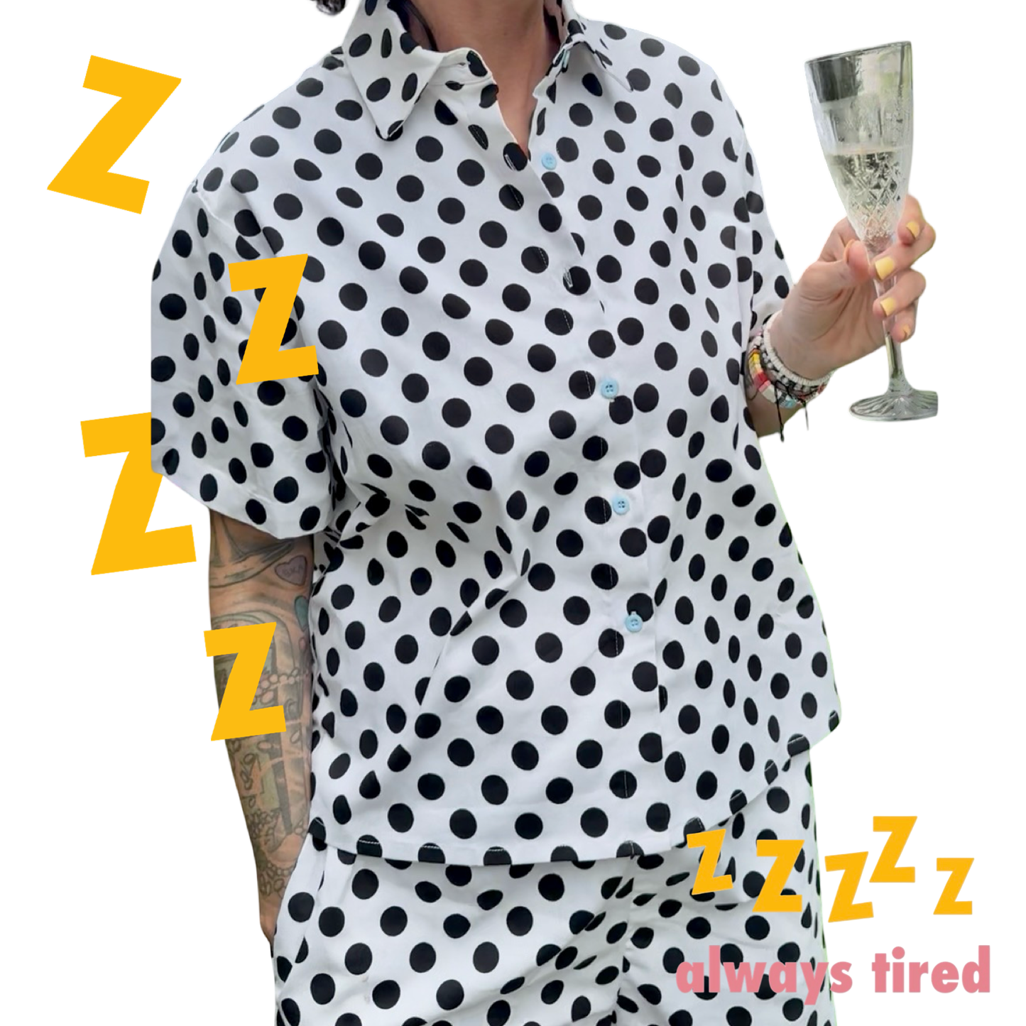 Dot Shirt - White