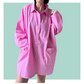 Shirt Kaftan - Pink Short
