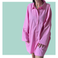 Shirt Kaftan - Pink Short