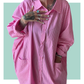 Shirt Kaftan - Pink Short
