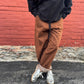 Work Pant - Brown Leopard *NEW FIT*