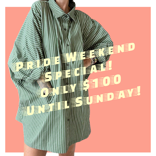 Shirt Kaftan - Green Short