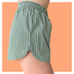 Stripe Shorts - Green
