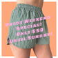 Stripe Shorts - Green