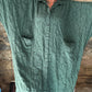 GREEN DOT KAFTAN - O/S MIDI